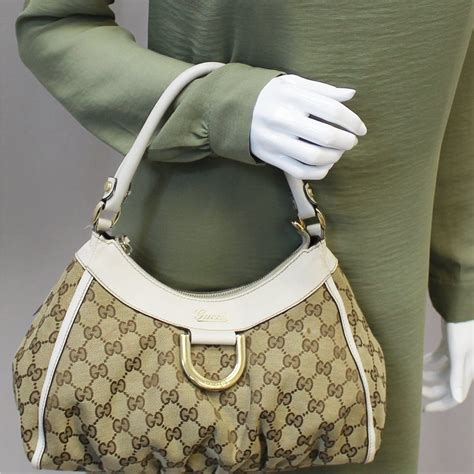 gucci monogram d ring small hobo|gucci hobo bag sale.